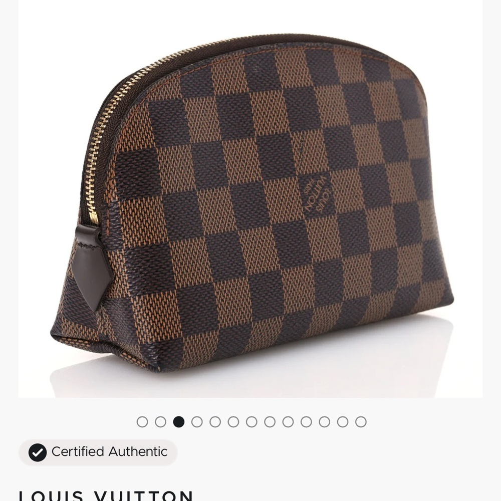 Louis Vuitton Damier Ebene Cosmetic Pouch